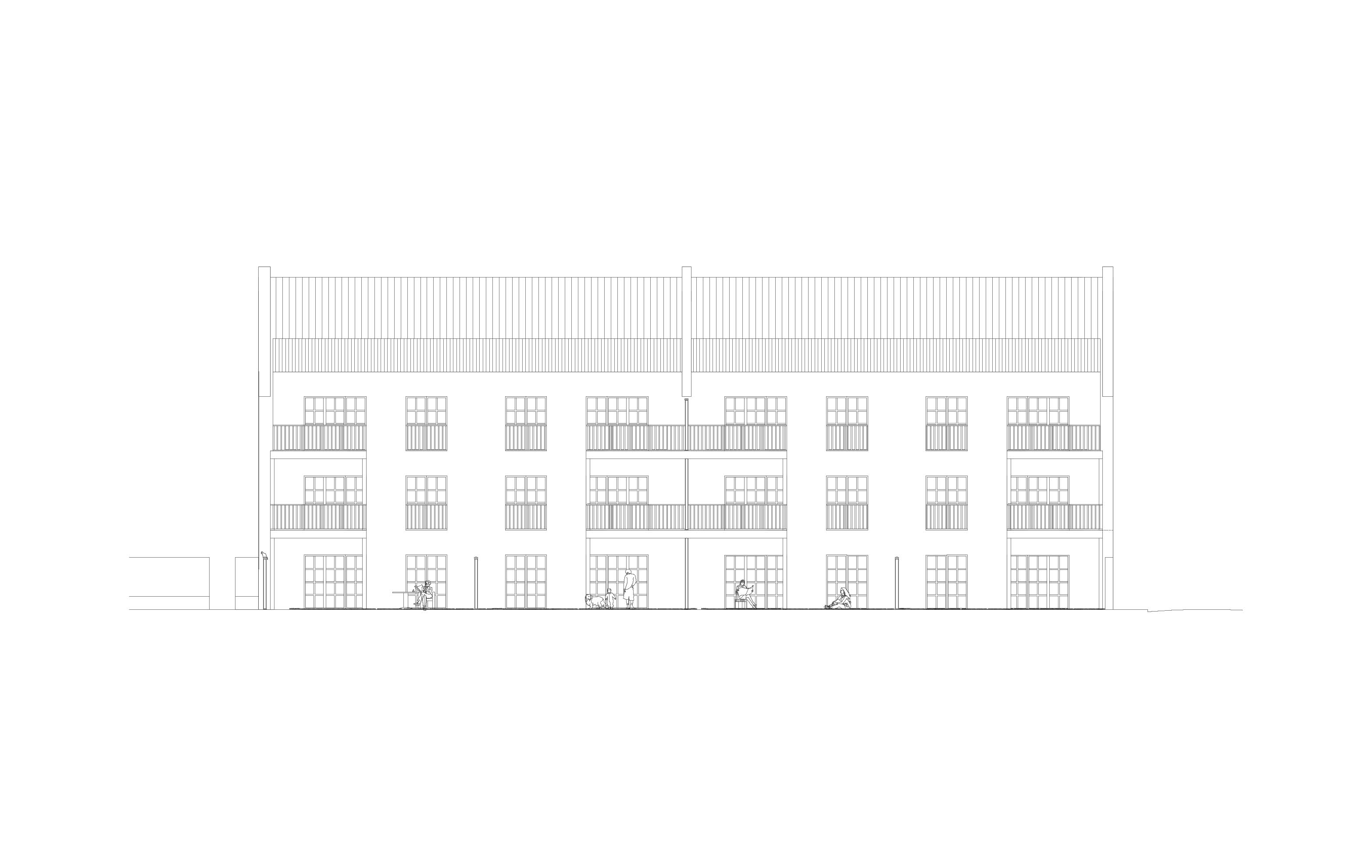 Sterknoop, collectieve woningen, Heist-1896174533