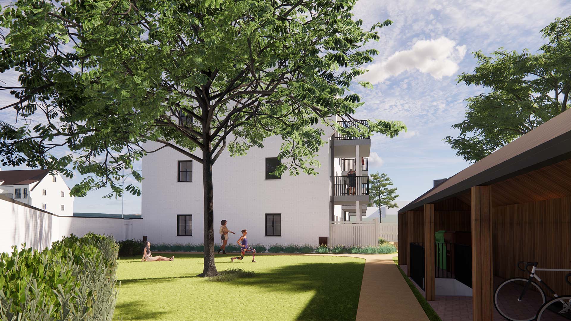 Sterknoop, collectieve woningen, Heist